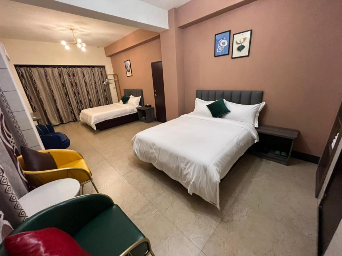 Haoyue Hotel Jincheng Bagian luar foto